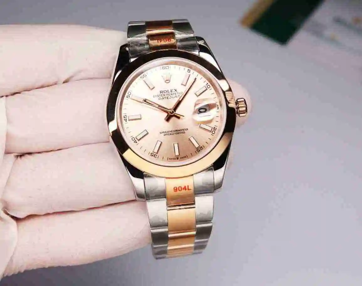 General Watches Rolex Watch Men's Watch Paired with Original Fully Automatic Mechanical Movement Top Grade 316 Precision Steel Case with Mineral Super Strong Mirror Diameter 41mm KK06500 2 view 8