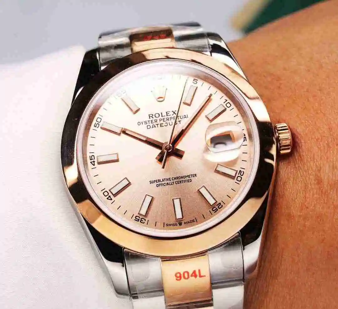 General Watches Rolex Watch Men's Watch Paired with Original Fully Automatic Mechanical Movement Top Grade 316 Precision Steel Case with Mineral Super Strong Mirror Diameter 41mm KK06500 2 view 9