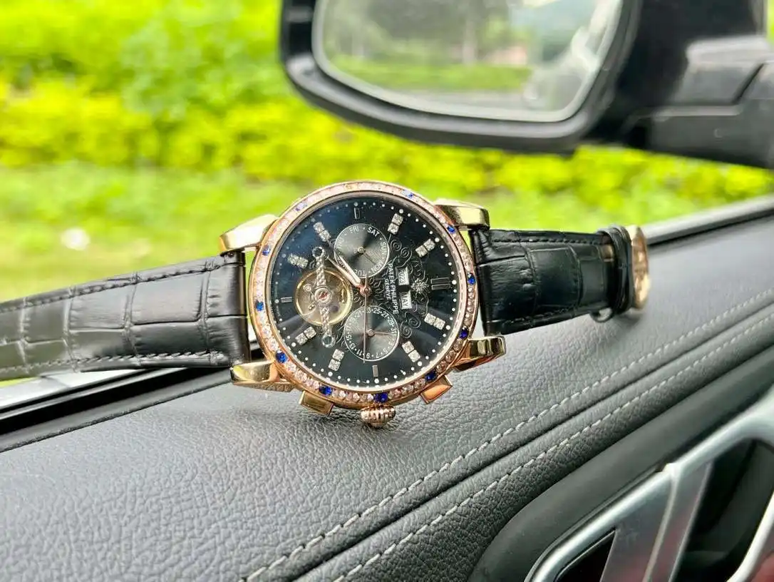 General Watches Watch, men's watch with original fully automatic mechanical movement, top-grade 316 stainless steel case and strap, mineral super mirror, diameter 42cm KK05350 view 5