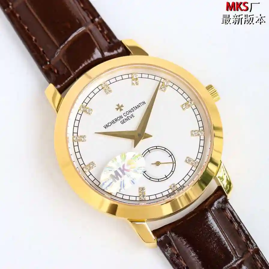 General Watches Vacheron Constantin Jiangshi @ Danton Watch Men's Watch Paired with Original Fully Automatic Mechanical Movement, Top Grade 316 Precision Steel Case with Mineral Super Strong Mirror Diameter 40mm KK010500 view 8