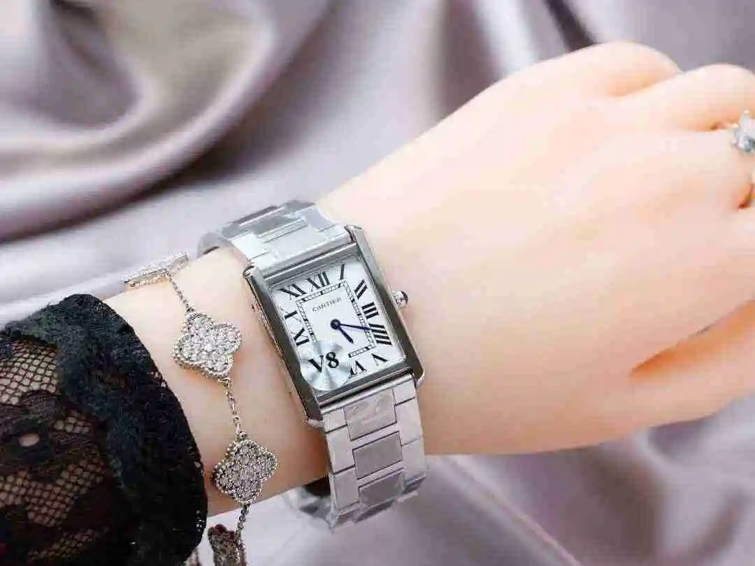 General Watches Cartier Watch Couple Watch Paired with Original Fully Automatic Mechanical Movement Top grade 316 Precision Steel Case Case with Mineral Super Strong Mirror Diameter 27MMX34MM KK03250 2 view 5