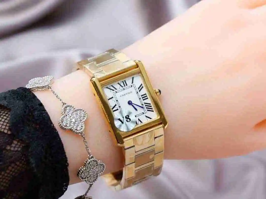 General Watches Cartier Watch Couple Watch Paired with Original Fully Automatic Mechanical Movement Top grade 316 Precision Steel Case Case with Mineral Super Strong Mirror Diameter 27MMX34MM KK03250 2 view 7