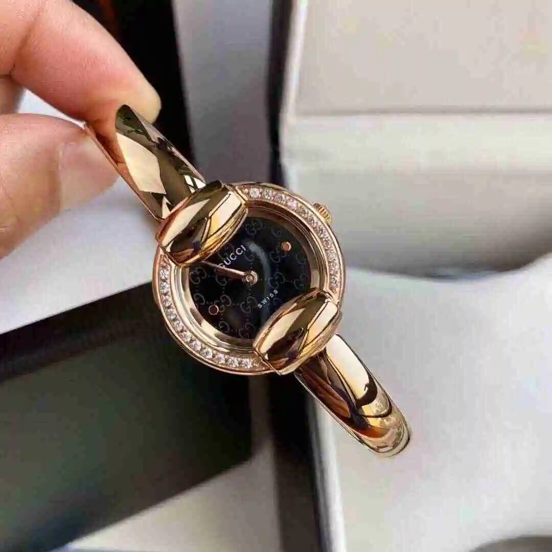 General Watches Guccl Gucci Watch Women's Watch Paired with Original Fully Automatic Mechanical Movement Top Grade 316 Precision Steel Case with Mineral Super Strong Mirror Diameter 25mm kk03100 3 view 6