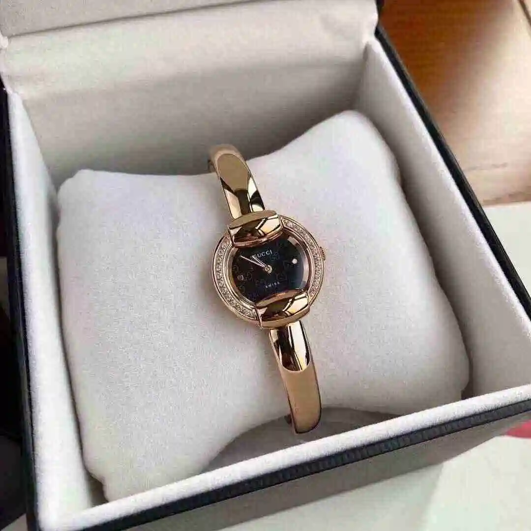 General Watches Guccl Gucci Watch Women's Watch Paired with Original Fully Automatic Mechanical Movement Top Grade 316 Precision Steel Case with Mineral Super Strong Mirror Diameter 25mm kk03100 3 view 9