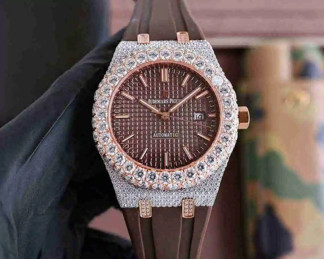 General Watches Audemars Piguet Aibi Watch Men's Watch Paired with Original Fully Automatic Mechanical Movement, Top Grade 316 Precision Steel Case with Mineral Super Strong Mirror Diameter 42mm kk013500 view 3
