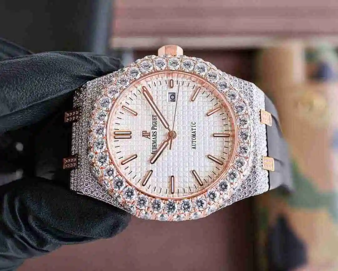 General Watches Audemars Piguet Aibi Watch Men's Watch Paired with Original Fully Automatic Mechanical Movement, Top Grade 316 Precision Steel Case with Mineral Super Strong Mirror Diameter 42mm kk013500 view 7