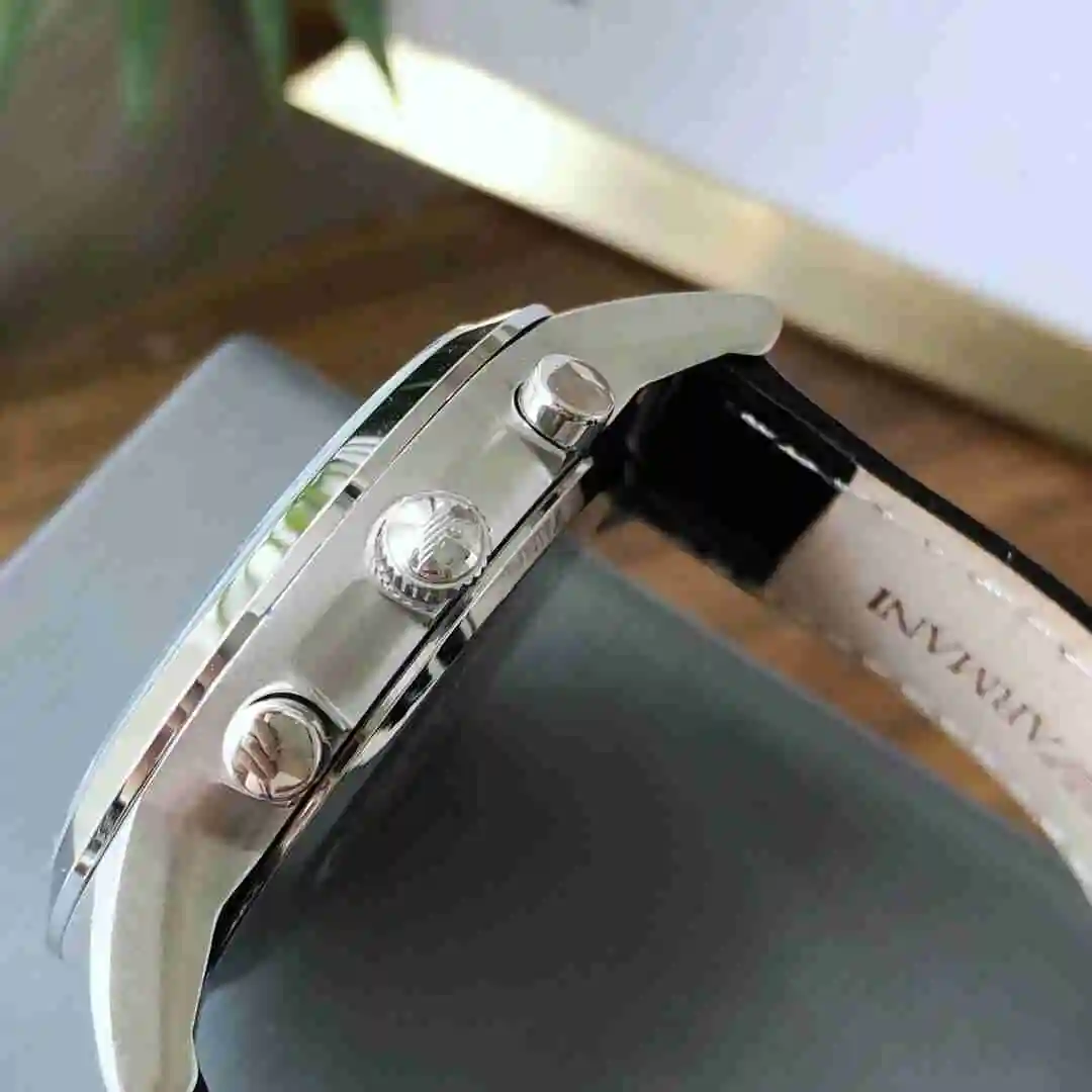 General Watches Armani Watch Men's Watch Paired with Original Fully Automatic Mechanical Movement Top Grade 316 Precision Steel Case with Mineral Super Strong Mirror Diameter 43mm KK02450 view 7