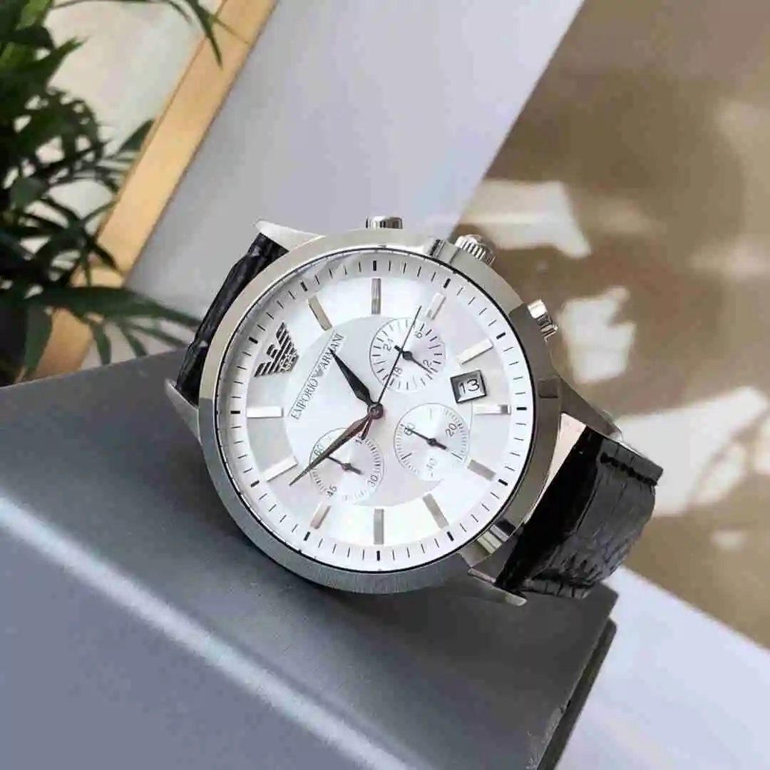 General Watches Armani Watch Men's Watch Paired with Original Fully Automatic Mechanical Movement Top Grade 316 Precision Steel Case with Mineral Super Strong Mirror Diameter 43mm KK02450 view 8