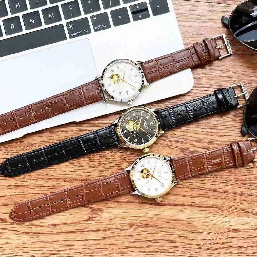 General Watches Longines Watch Men's Watch Paired with Original Fully Automatic Mechanical Movement Top Grade 316 Precision Steel Case with Mineral Super Strong Mirror Diameter 39mm KK05250 1 view 2