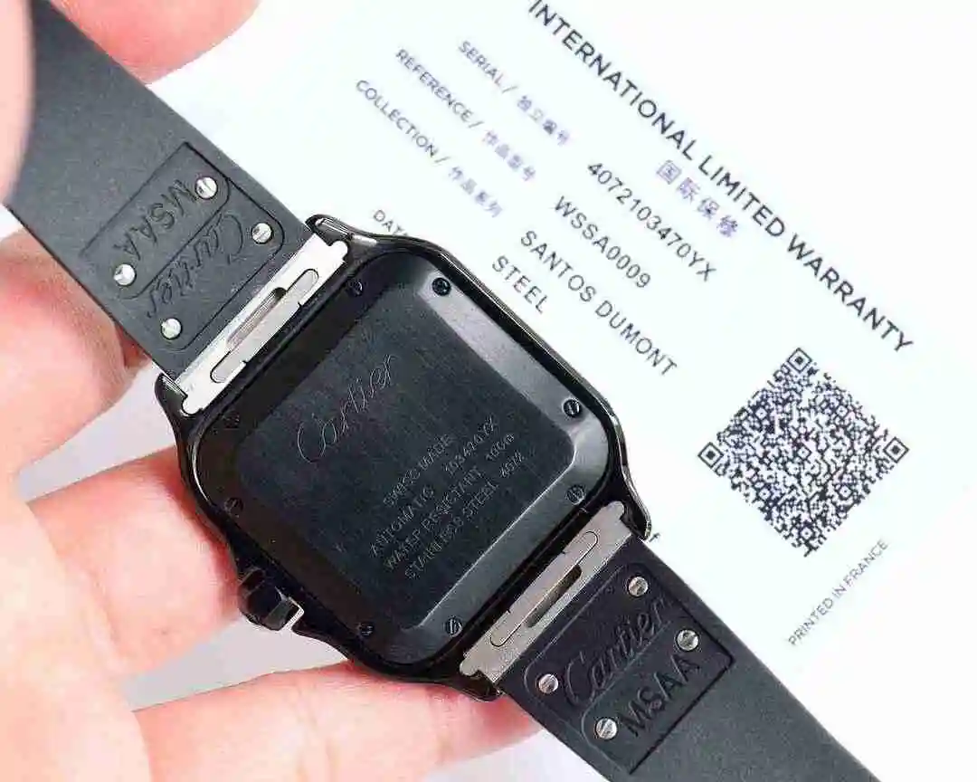 General Watches Cartier Watch Men's Watch Paired with Original Fully Automatic Mechanical Movement Top Grade 316 Precision Steel Case with Mineral Super Strong Mirror Diameter 40mm kk014500 view 3