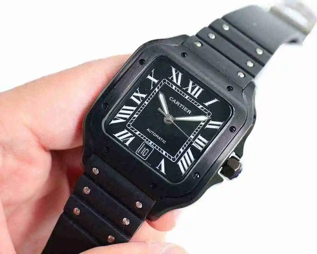 General Watches Cartier Watch Men's Watch Paired with Original Fully Automatic Mechanical Movement Top Grade 316 Precision Steel Case with Mineral Super Strong Mirror Diameter 40mm kk014500 view 8