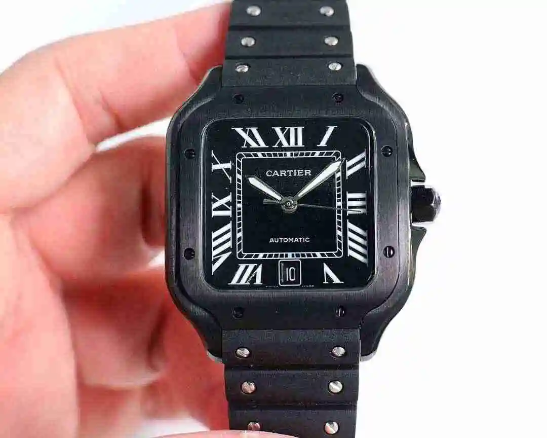 General Watches Cartier Watch Men's Watch Paired with Original Fully Automatic Mechanical Movement Top Grade 316 Precision Steel Case with Mineral Super Strong Mirror Diameter 40mm kk014500 view 9