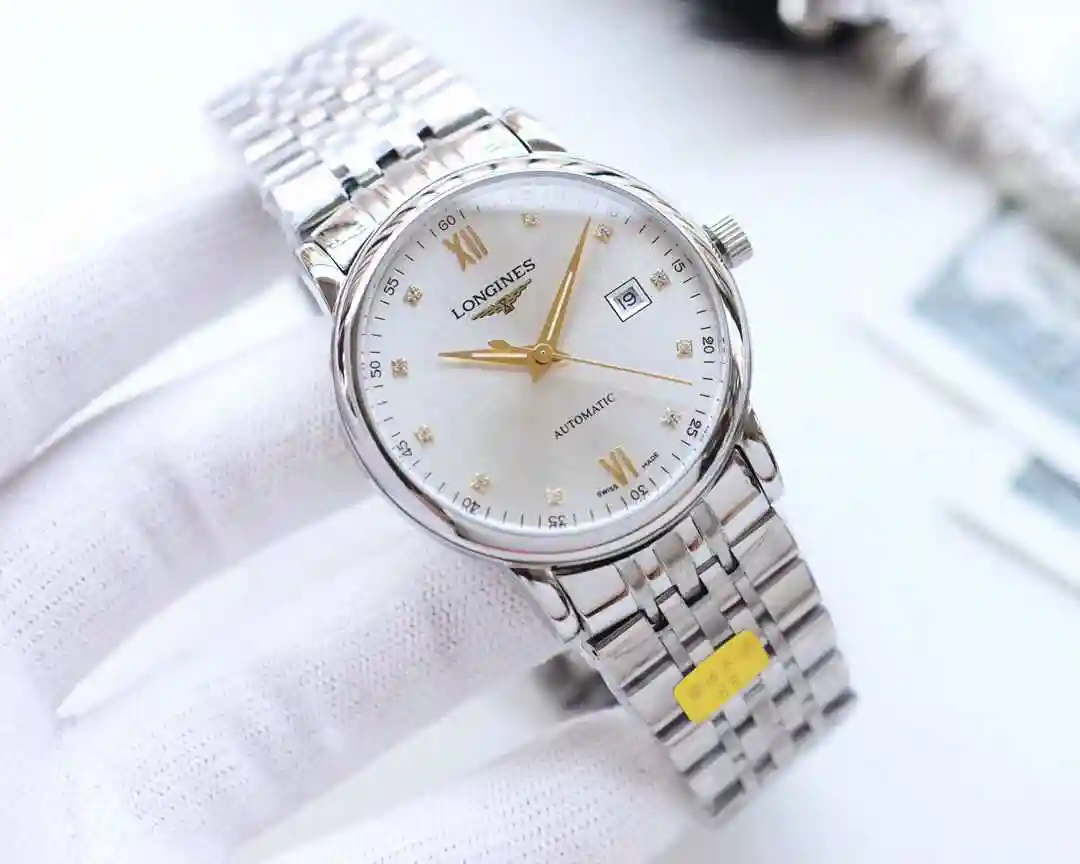 General Watches Longines Watch Men's Watch Paired with Original Fully Automatic Mechanical Movement Top Grade 316 Precision Steel Case with Mineral Super Strong Mirror Diameter 41mm KK04650 view 7