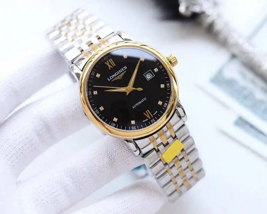 General Watches Longines Watch Men's Watch Paired with Original Fully Automatic Mechanical Movement Top Grade 316 Precision Steel Case with Mineral Super Strong Mirror Diameter 41mm KK04650 view 9