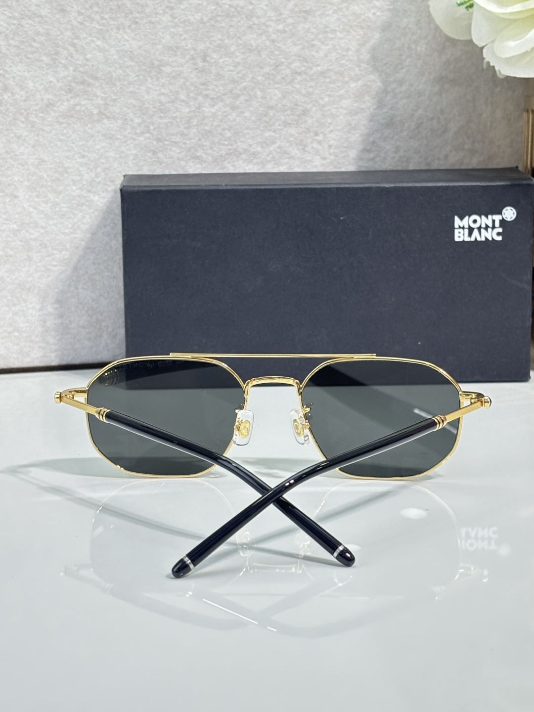 MONT BLAN EL:MB0481S Size 55 20 Sunglasses view 9