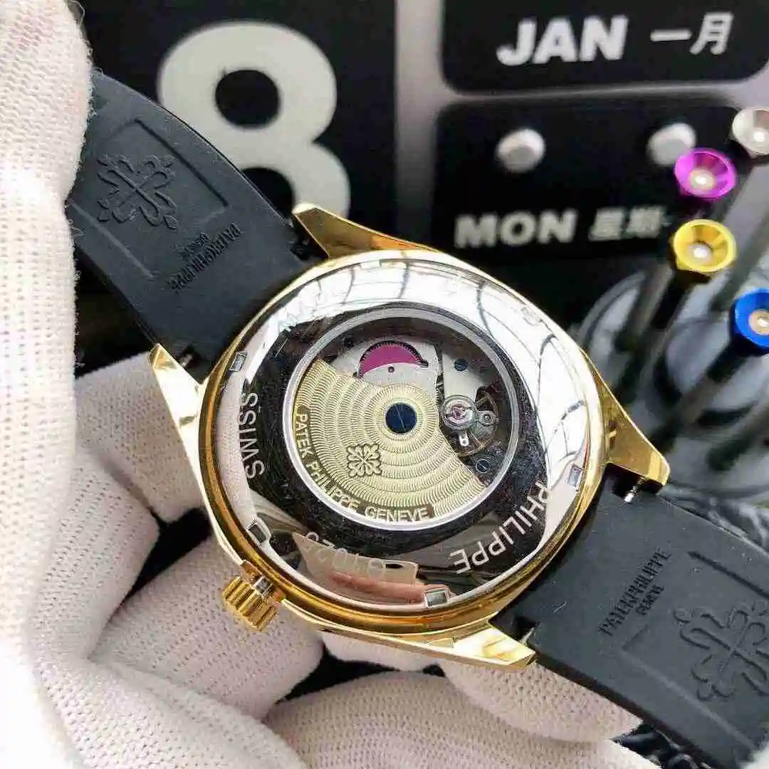General Watches Patek Philippe Watch Men's Watch Paired with Original Fully Automatic Mechanical Movement Top Grade 316 Precision Steel Case Case with Mineral Super Strong Mirror Diameter 40mm KK04950 1 view 3