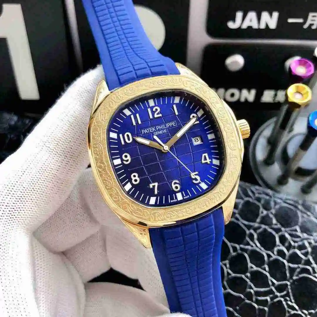 General Watches Patek Philippe Watch Men's Watch Paired with Original Fully Automatic Mechanical Movement Top Grade 316 Precision Steel Case Case with Mineral Super Strong Mirror Diameter 40mm KK04950 1 view 5