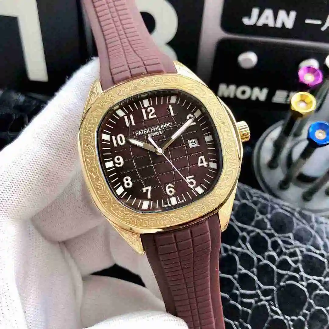 General Watches Patek Philippe Watch Men's Watch Paired with Original Fully Automatic Mechanical Movement Top Grade 316 Precision Steel Case Case with Mineral Super Strong Mirror Diameter 40mm KK04950 1 view 9