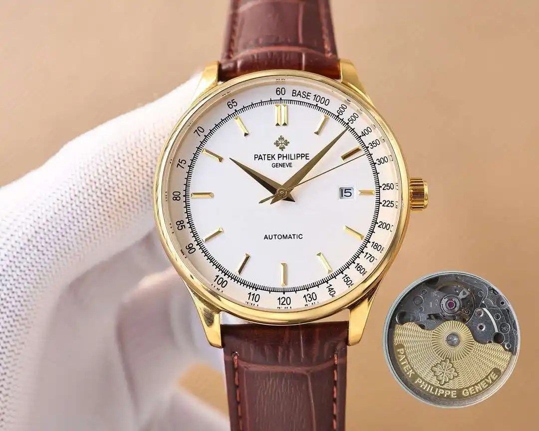 General Watches Watch, men's watch with original fully automatic mechanical movement, top-grade 316 stainless steel case and strap, mineral super mirror, diameter 41cm KK05250 view 5