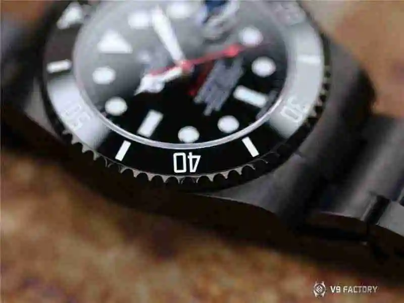 General Watches V9 Rolex Water Ghost BLAKEN Official Obsidian Edition Watch view 6