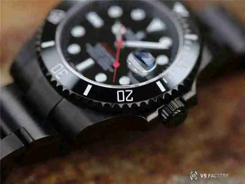 General Watches V9 Rolex Water Ghost BLAKEN Official Obsidian Edition Watch view 7