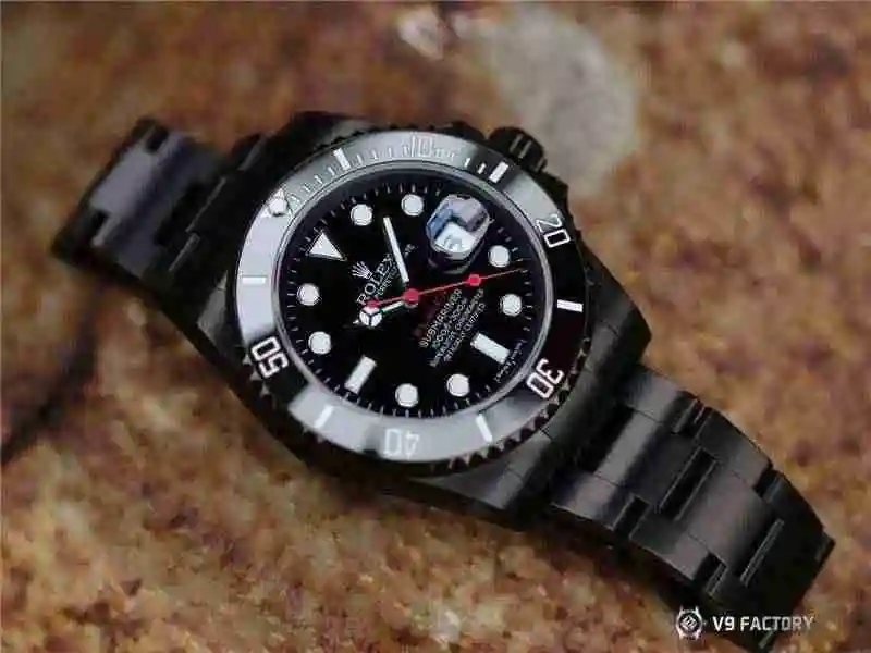 General Watches V9 Rolex Water Ghost BLAKEN Official Obsidian Edition Watch view 8