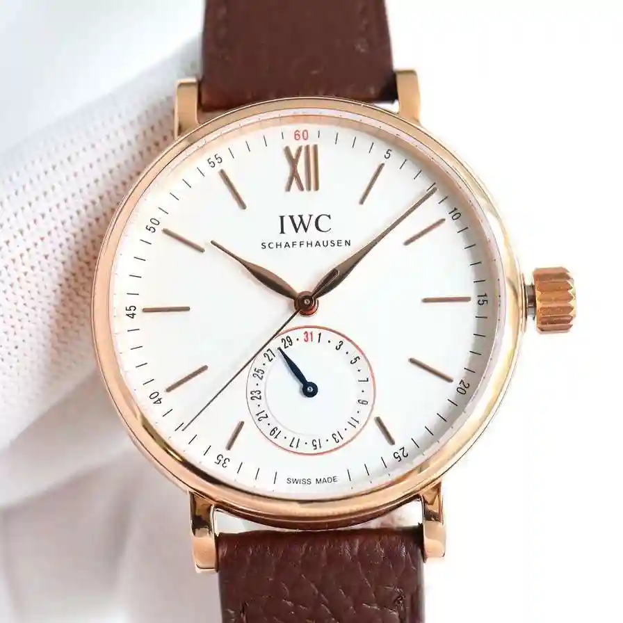 General Watches IWC Wan @ National Watch Men's Watch Paired with Original Fully Automatic Mechanical Movement Top Grade 316 Precision Steel Case with Mineral Super Strong Mirror Diameter 39mm KK011500 view 7