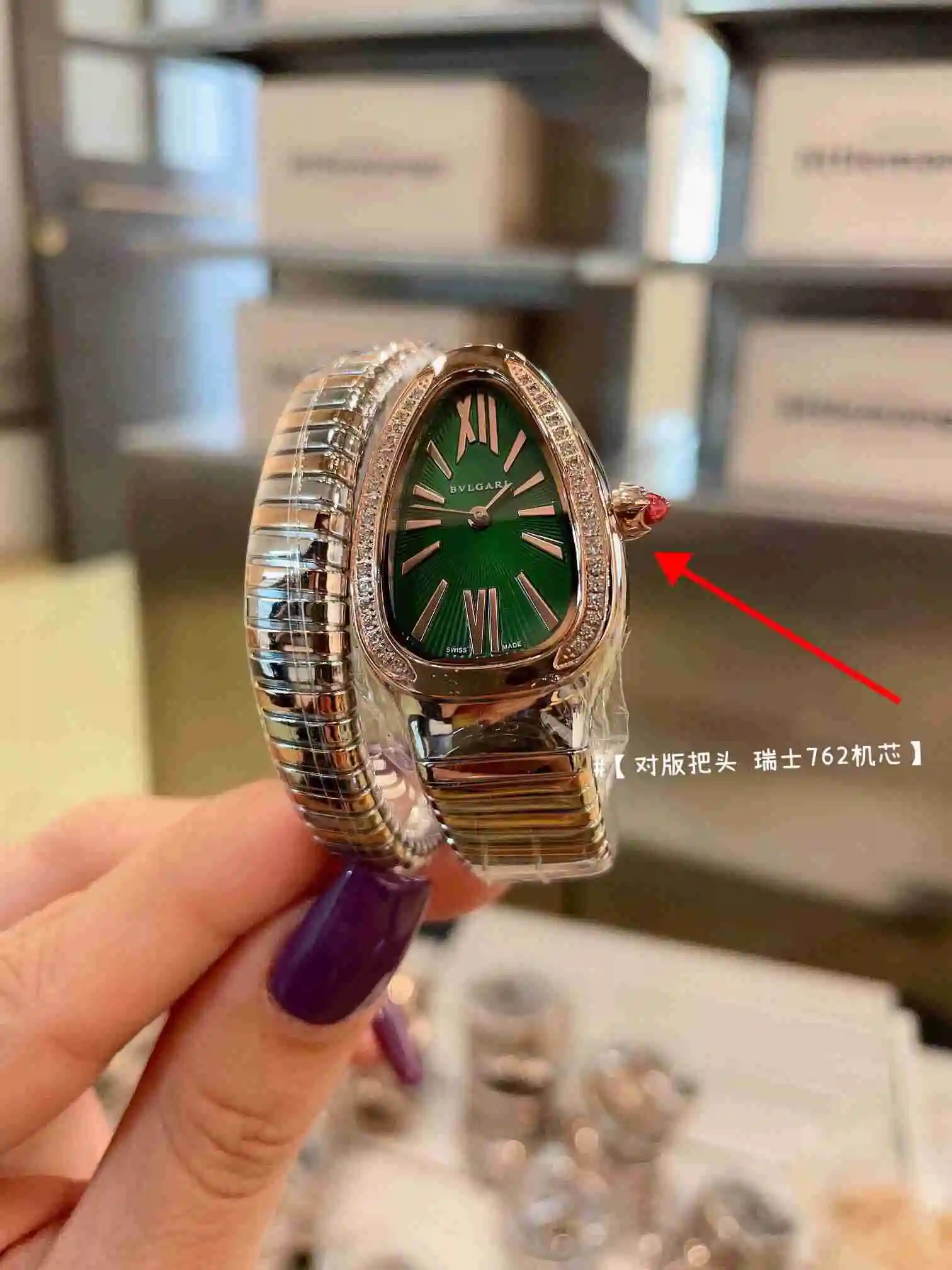 General Watches Bvlgari Bulgari women's watch paired with original fully automatic mechanical movement, top grade 316 precision steel case with mineral super strong mirror surface KK02850 1 view 4