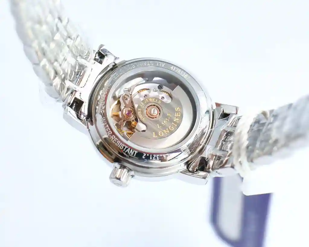 General Watches Longines Lang@Qin watch women's watch with original fully automatic mechanical movement top 316 stainless steel case strap mineral super mirror diameter 25mm KK011500 view 4