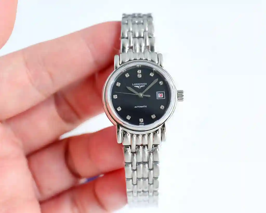 General Watches Longines Lang@Qin watch women's watch with original fully automatic mechanical movement top 316 stainless steel case strap mineral super mirror diameter 25mm KK011500 view 7