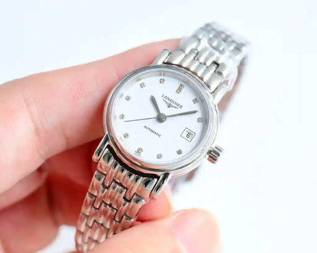 General Watches Longines Lang@Qin watch women's watch with original fully automatic mechanical movement top 316 stainless steel case strap mineral super mirror diameter 25mm KK011500 view 8