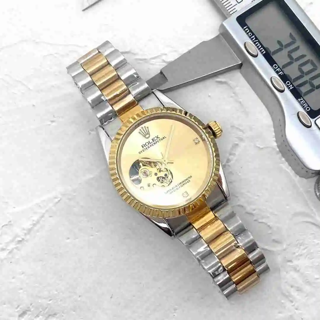 General Watches Rolex Watch Men's Watch Paired with Original Fully Automatic Mechanical Movement Top Grade 316 Precision Steel Case with Mineral Super Strong Mirror Diameter 35mm KK03150 2 view 5