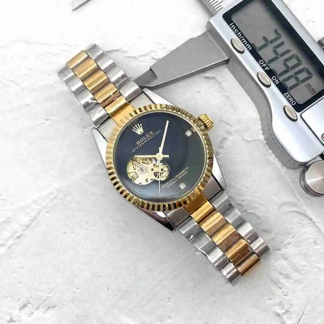 General Watches Rolex Watch Men's Watch Paired with Original Fully Automatic Mechanical Movement Top Grade 316 Precision Steel Case with Mineral Super Strong Mirror Diameter 35mm KK03150 2 view 6