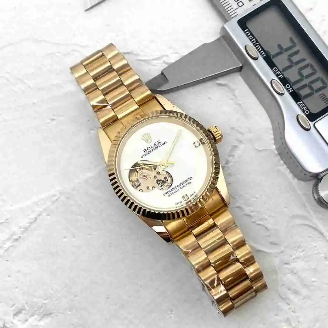 General Watches Rolex Watch Men's Watch Paired with Original Fully Automatic Mechanical Movement Top Grade 316 Precision Steel Case with Mineral Super Strong Mirror Diameter 35mm KK03150 2 view 8