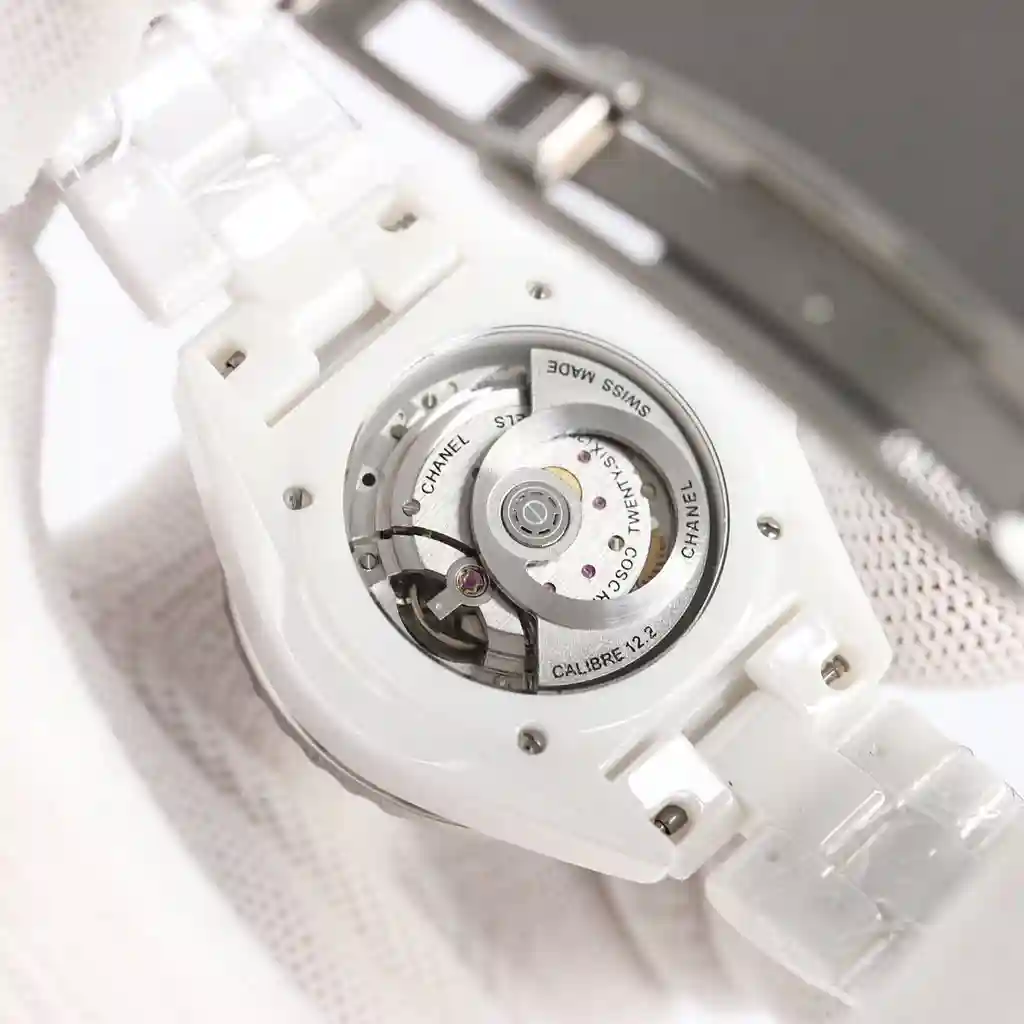 General Watches Chanel@children's watch, women's watch with original fully automatic mechanical movement, top-grade 316 stainless steel case and strap, mineral super mirror, diameter 33mm KK011500 view 4