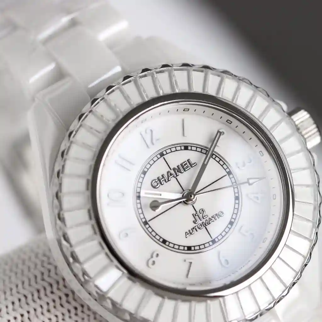 General Watches Chanel@children's watch, women's watch with original fully automatic mechanical movement, top-grade 316 stainless steel case and strap, mineral super mirror, diameter 33mm KK011500 view 7