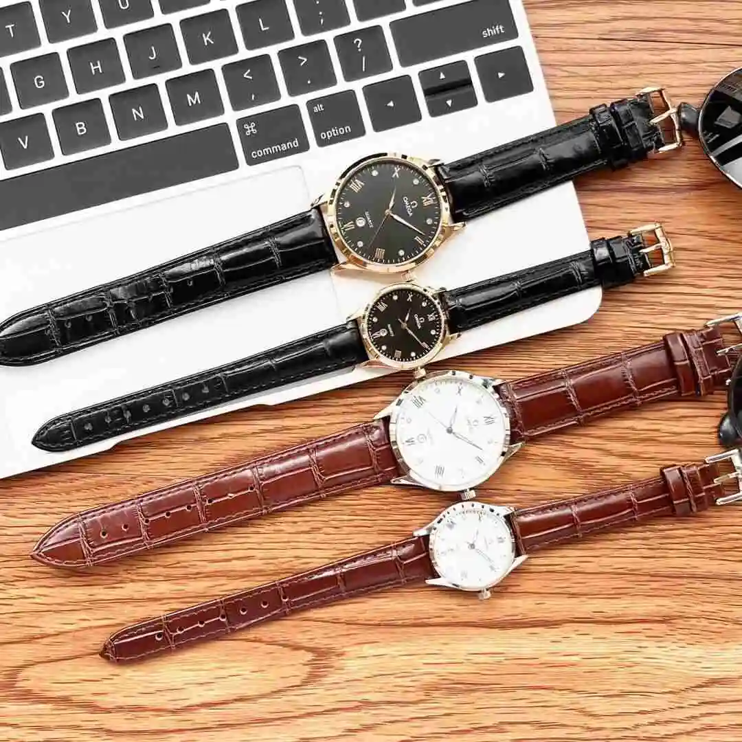 General Watches Omega Watch Couple Watch Paired with Original Fully Automatic Mechanical Movement Top Grade 316 Precision Steel Case with Mineral Super Strong Mirror Diameter Male 40mm Female 30mm KK02750 1 view 2