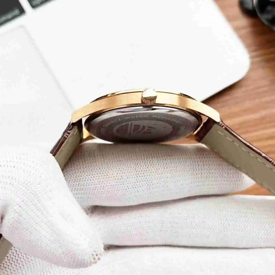 General Watches Omega Watch Couple Watch Paired with Original Fully Automatic Mechanical Movement Top Grade 316 Precision Steel Case with Mineral Super Strong Mirror Diameter Male 40mm Female 30mm KK02750 1 view 5