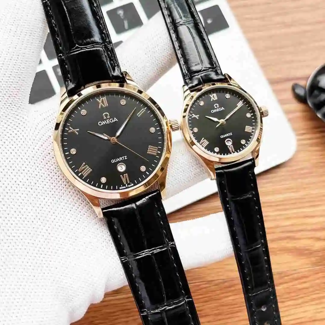 General Watches Omega Watch Couple Watch Paired with Original Fully Automatic Mechanical Movement Top Grade 316 Precision Steel Case with Mineral Super Strong Mirror Diameter Male 40mm Female 30mm KK02750 1 view 7