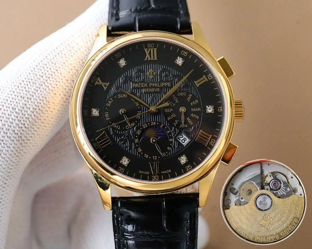 General Watches Breitling Watch Bai@Li men's watch with original fully automatic mechanical movement, top-grade 316 stainless steel case and strap, mineral super mirror, diameter 42mm KK09850 1 view 5