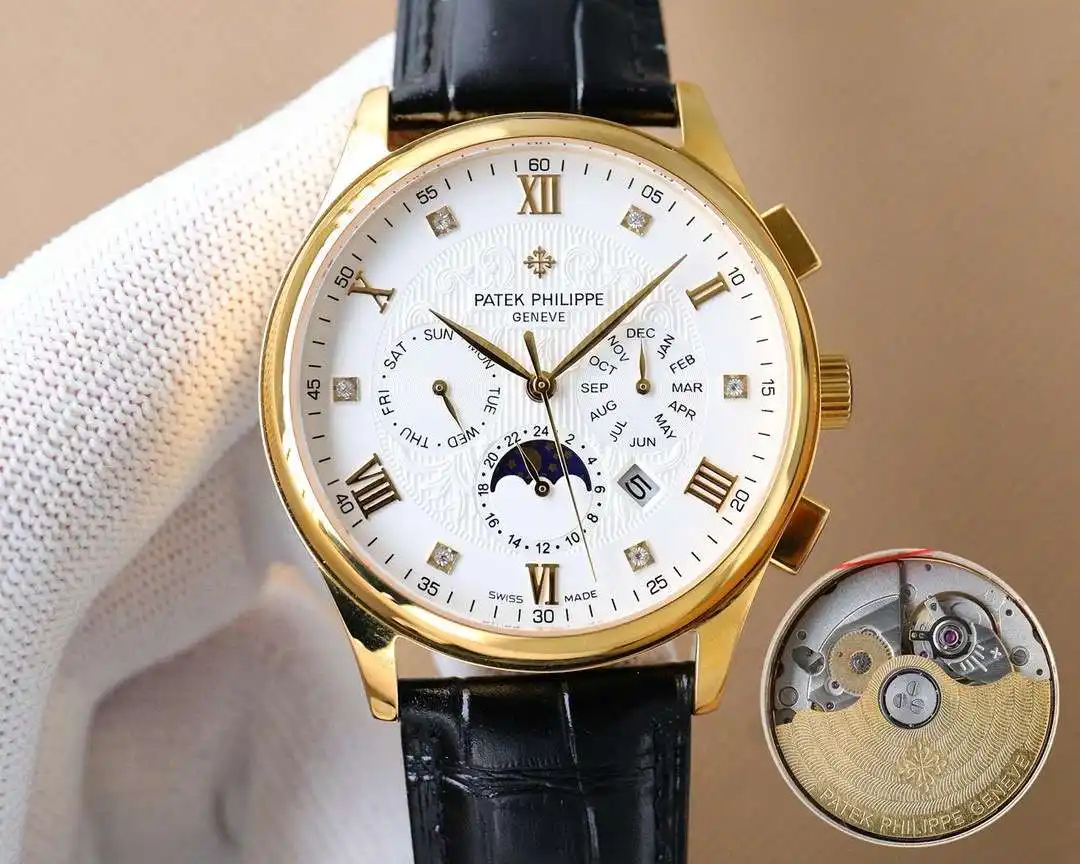 General Watches Breitling Watch Bai@Li men's watch with original fully automatic mechanical movement, top-grade 316 stainless steel case and strap, mineral super mirror, diameter 42mm KK09850 1 view 6