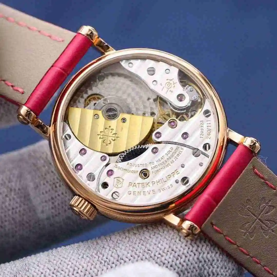 General Watches Patek Philippe white 1500 gold 1550 diamond+50 Watch view 3