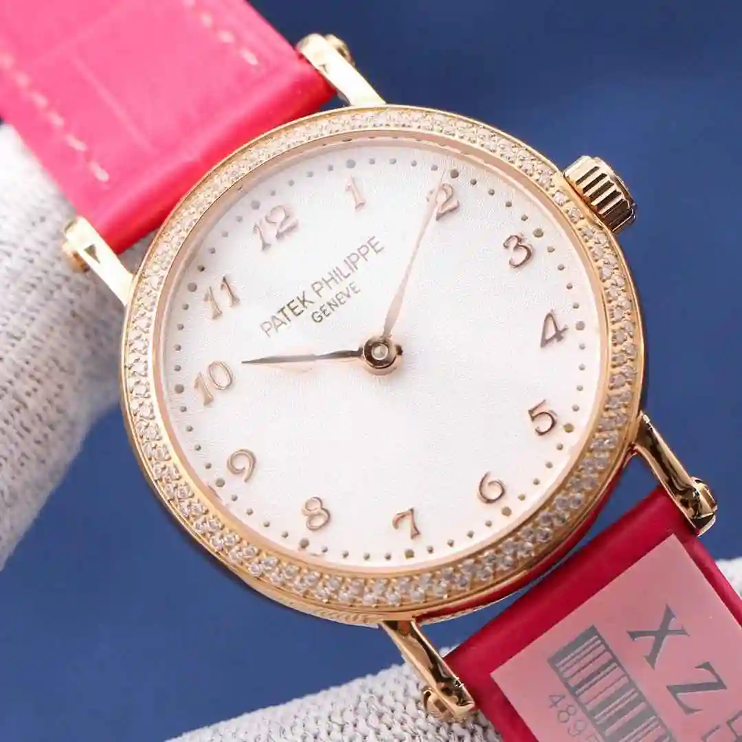 General Watches Patek Philippe white 1500 gold 1550 diamond+50 Watch view 6