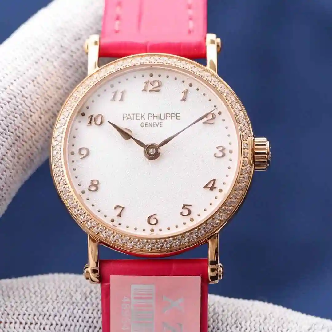 General Watches Patek Philippe white 1500 gold 1550 diamond+50 Watch view 7
