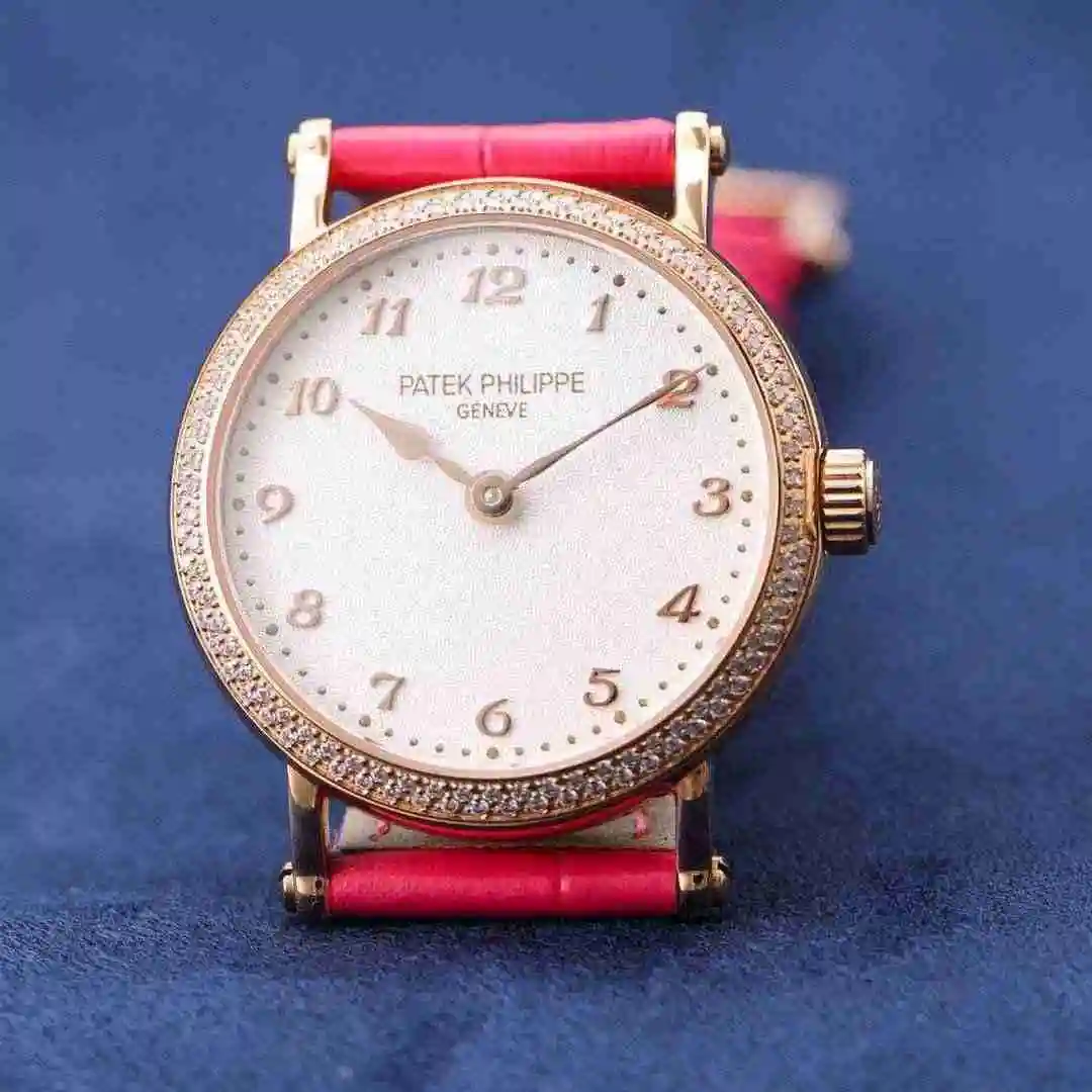General Watches Patek Philippe white 1500 gold 1550 diamond+50 Watch view 8
