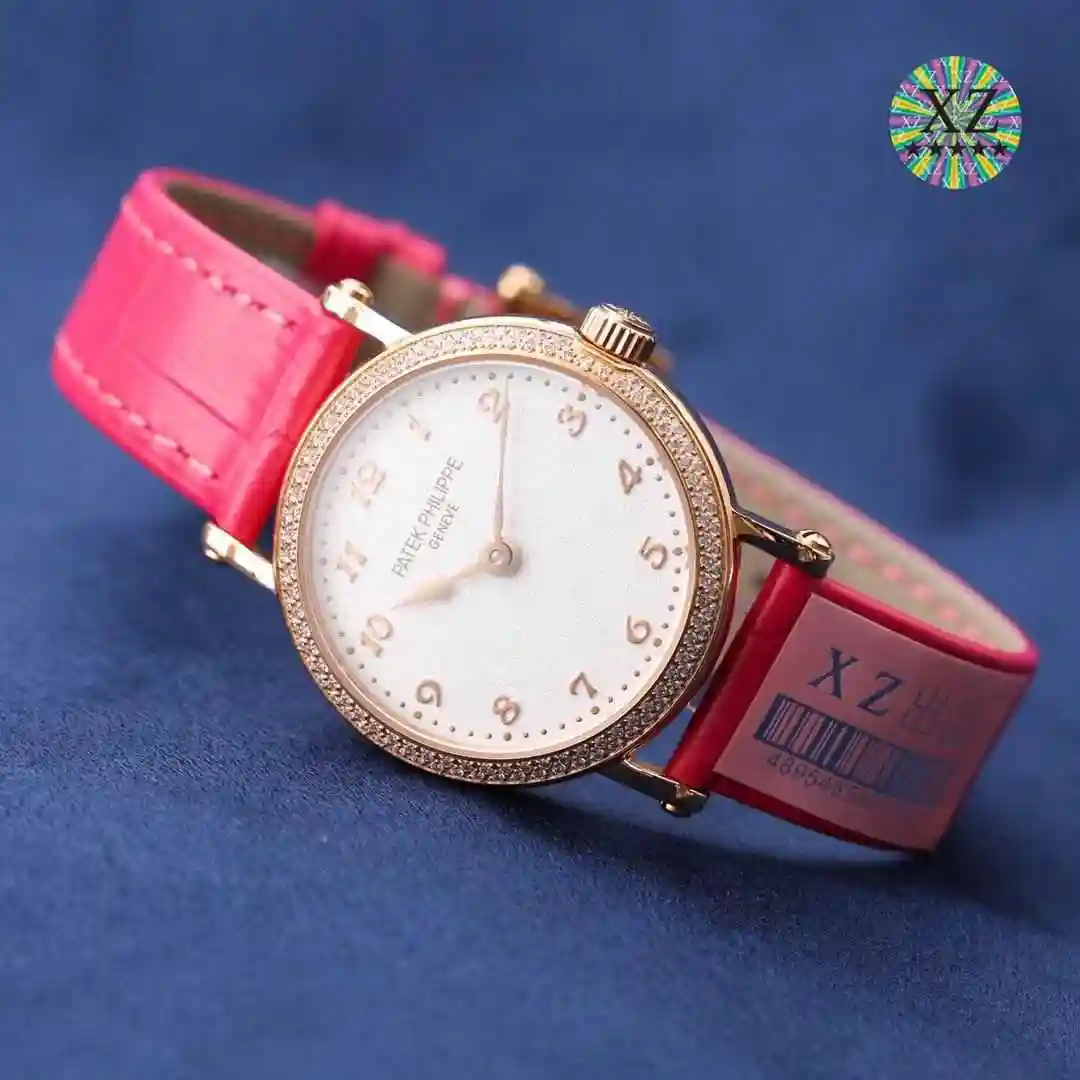 General Watches Patek Philippe white 1500 gold 1550 diamond+50 Watch view 9