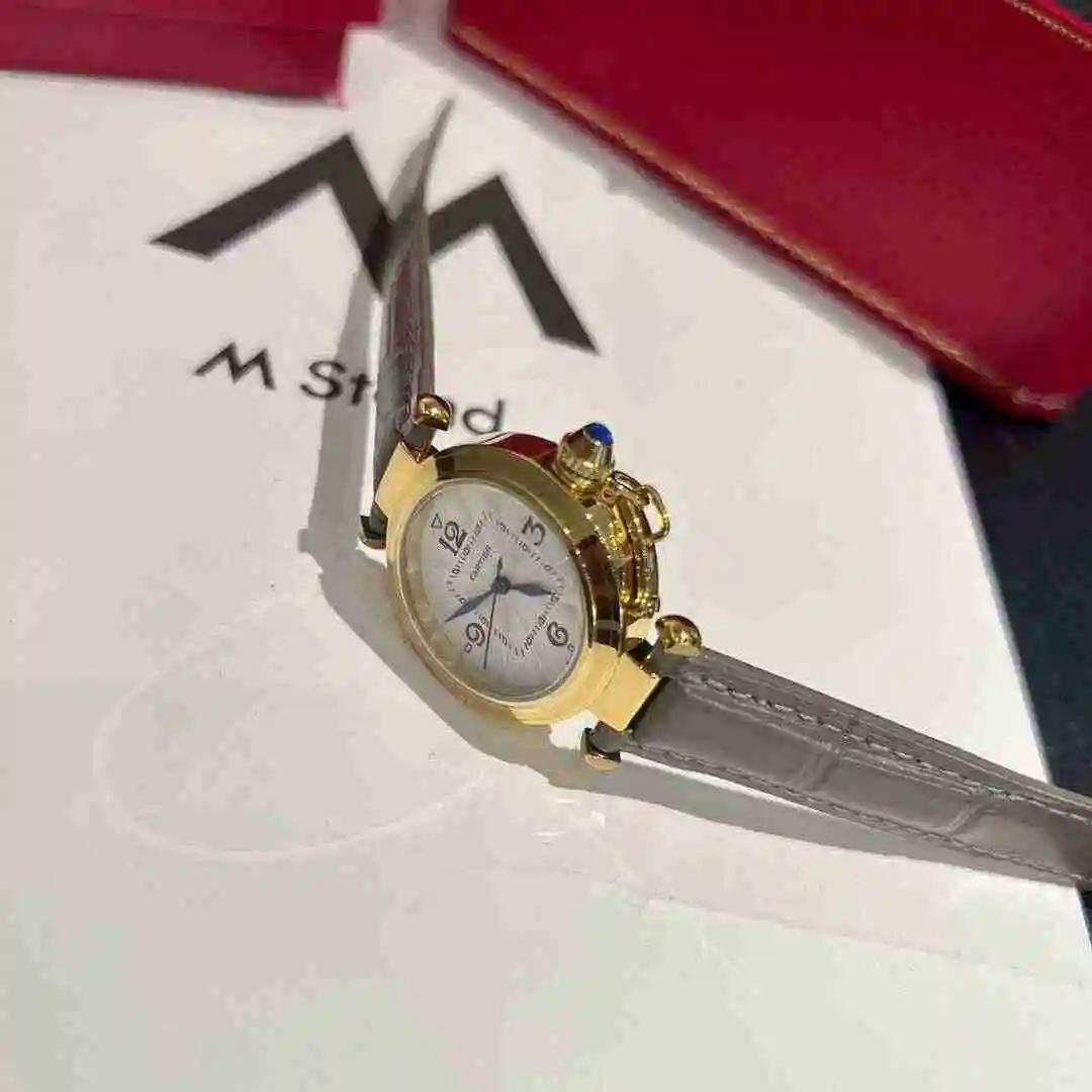 General Watches Cartier Watch Women's Watch Paired with Original Fully Automatic Mechanical Movement Top Grade 316 Precision Steel Case with Mineral Super Strong Mirror Diameter 35mm KK03250 1 view 4