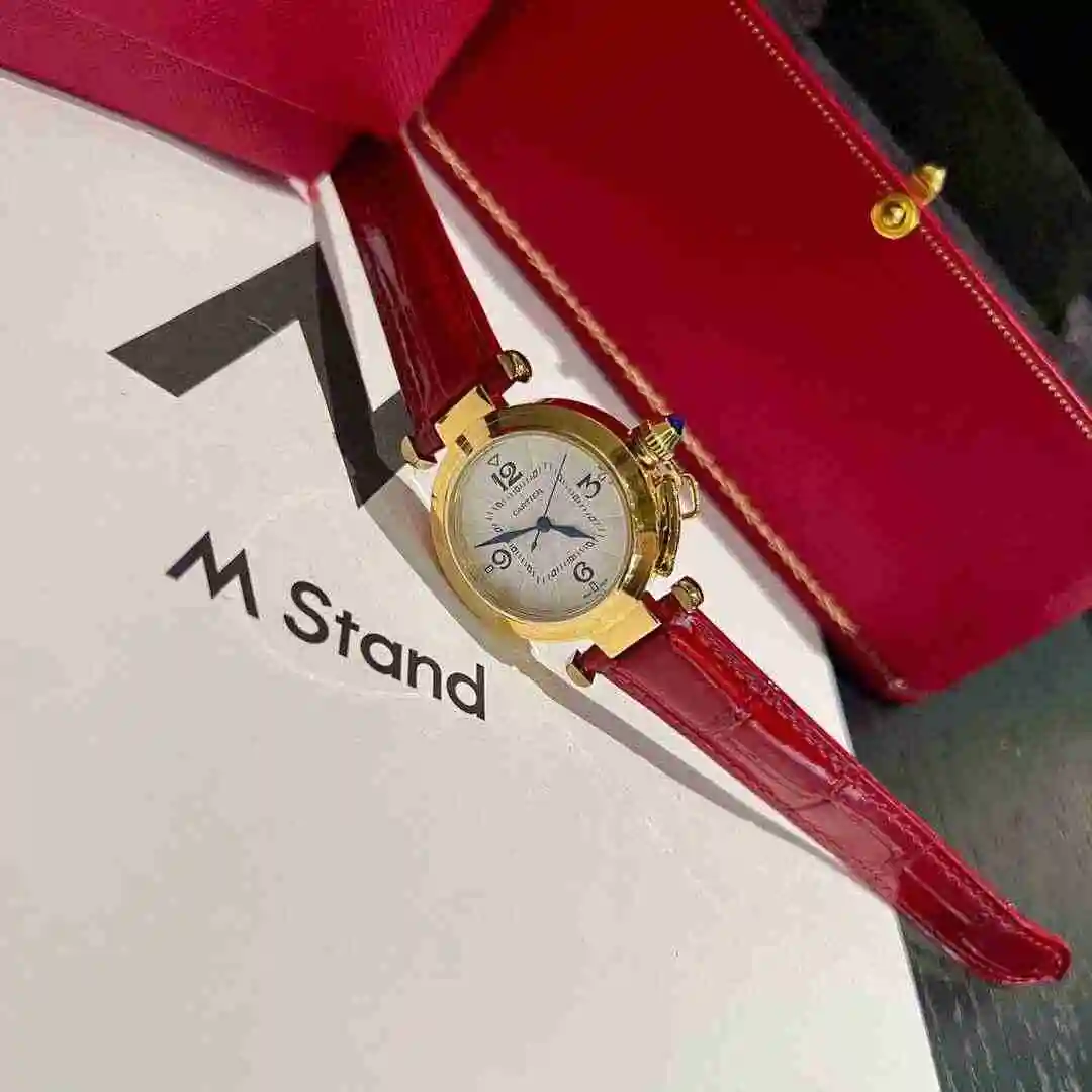 General Watches Cartier Watch Women's Watch Paired with Original Fully Automatic Mechanical Movement Top Grade 316 Precision Steel Case with Mineral Super Strong Mirror Diameter 35mm KK03250 1 view 5