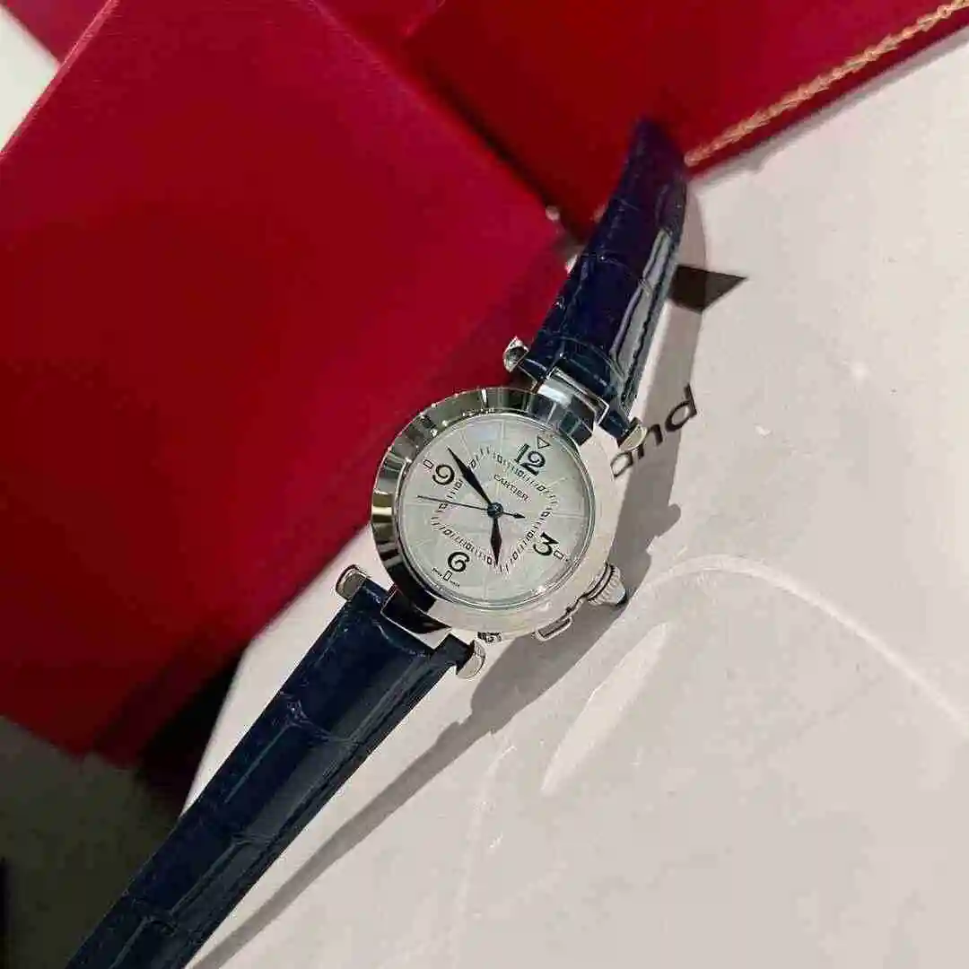 General Watches Cartier Watch Women's Watch Paired with Original Fully Automatic Mechanical Movement Top Grade 316 Precision Steel Case with Mineral Super Strong Mirror Diameter 35mm KK03250 1 view 7
