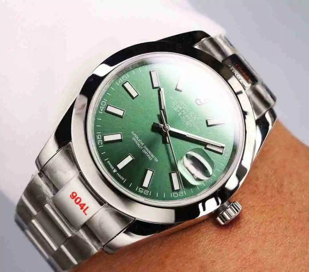 General Watches Rolex Watch Men's Watch Paired with Original Fully Automatic Mechanical Movement Top Grade 316 Precision Steel Case with Mineral Super Strong Mirror Diameter 41mm KK06500 view 5